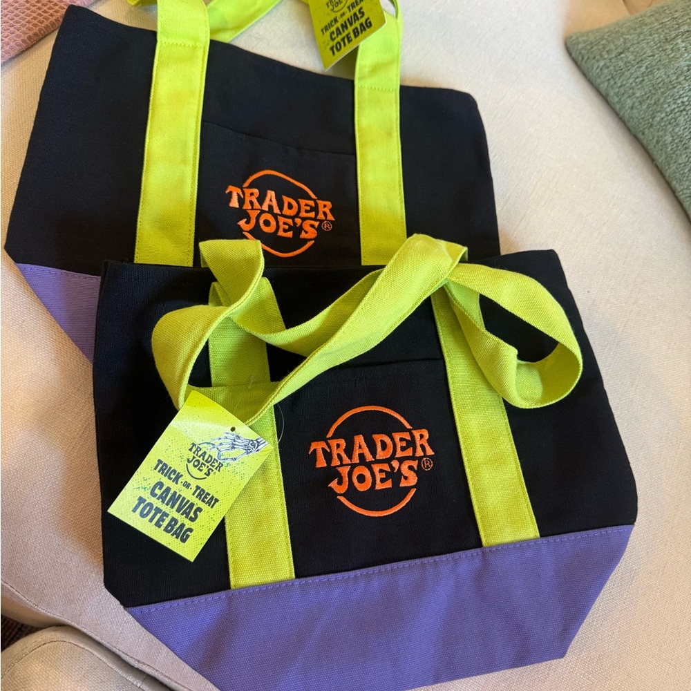 Trader Joe's Mini Canvas Tote Bag